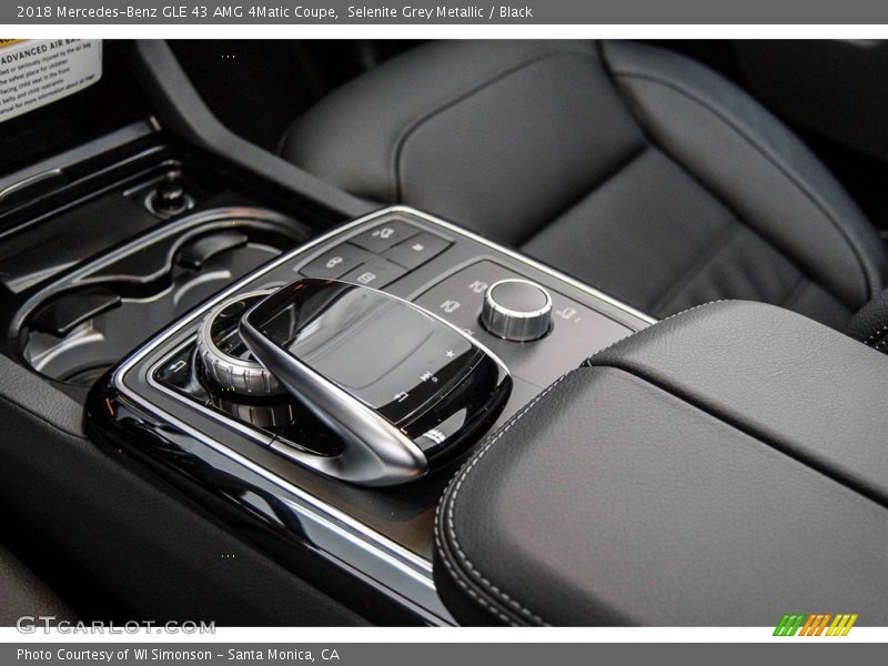 Controls of 2018 GLE 43 AMG 4Matic Coupe