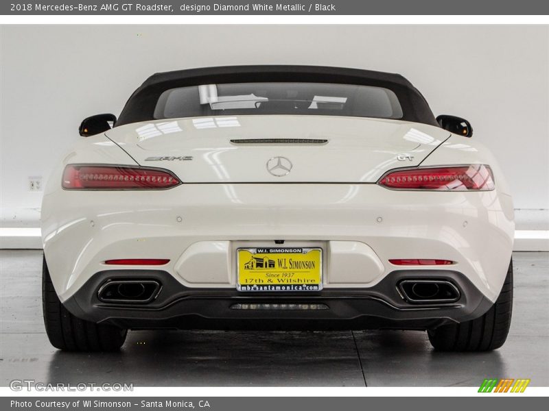 designo Diamond White Metallic / Black 2018 Mercedes-Benz AMG GT Roadster