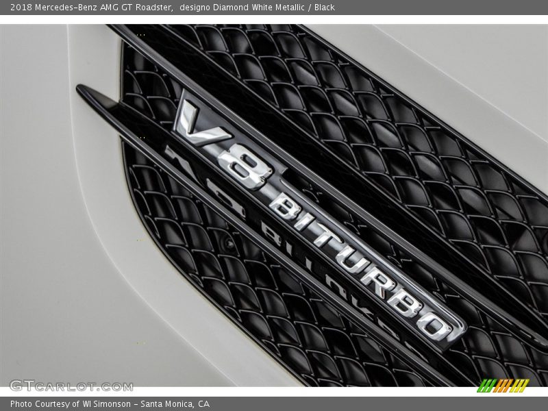 designo Diamond White Metallic / Black 2018 Mercedes-Benz AMG GT Roadster