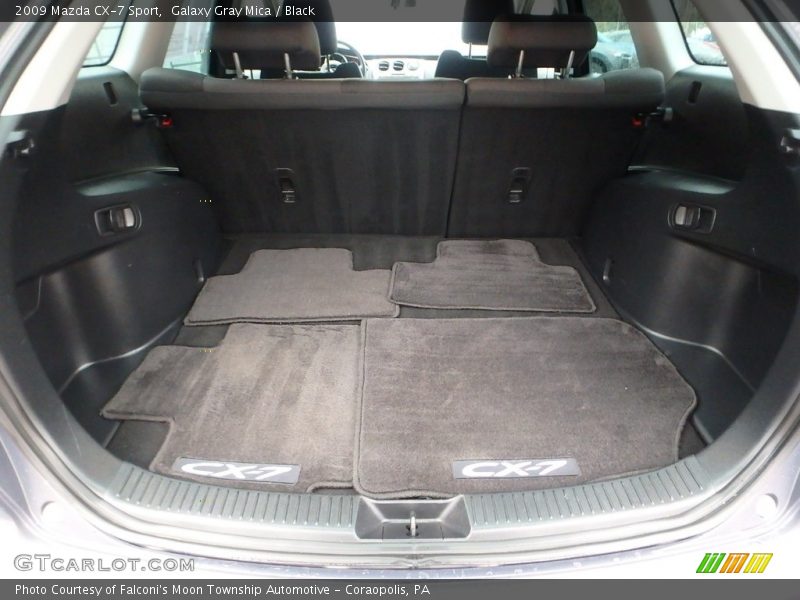 Galaxy Gray Mica / Black 2009 Mazda CX-7 Sport