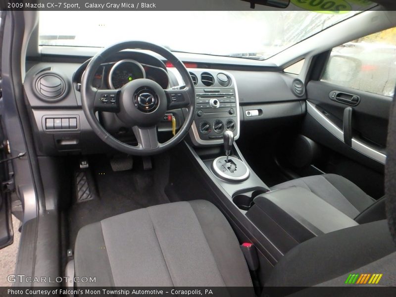 Galaxy Gray Mica / Black 2009 Mazda CX-7 Sport