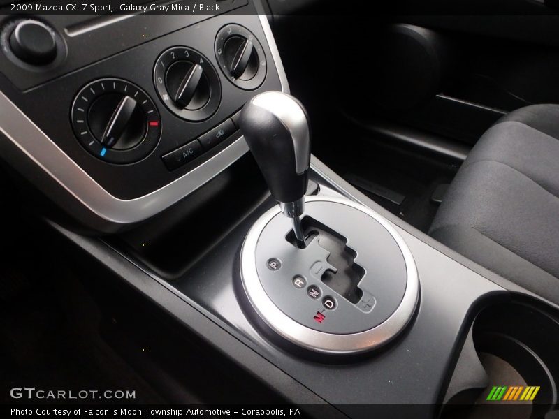 Galaxy Gray Mica / Black 2009 Mazda CX-7 Sport
