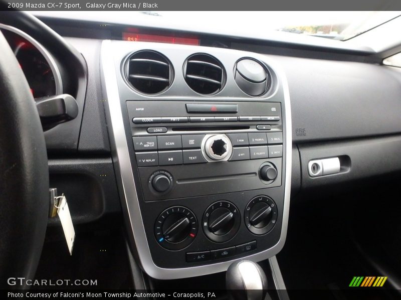 Galaxy Gray Mica / Black 2009 Mazda CX-7 Sport