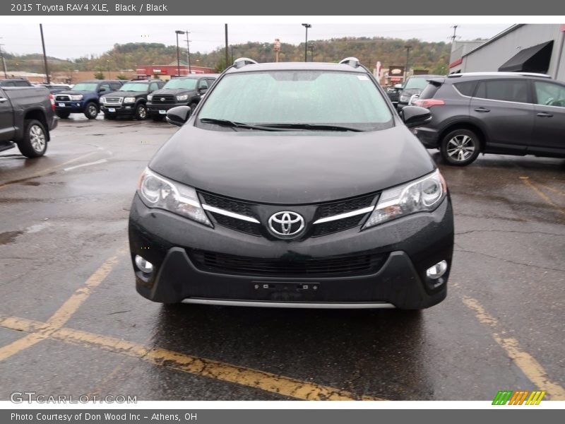 Black / Black 2015 Toyota RAV4 XLE