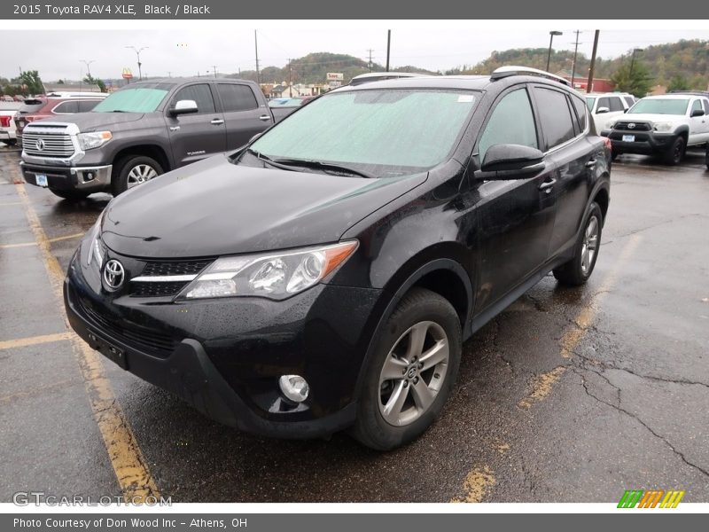 Black / Black 2015 Toyota RAV4 XLE