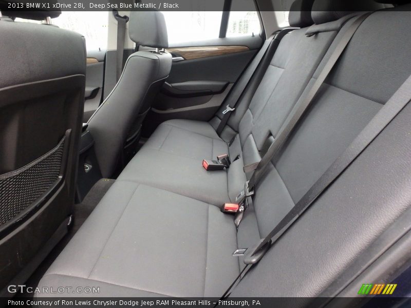 Deep Sea Blue Metallic / Black 2013 BMW X1 xDrive 28i