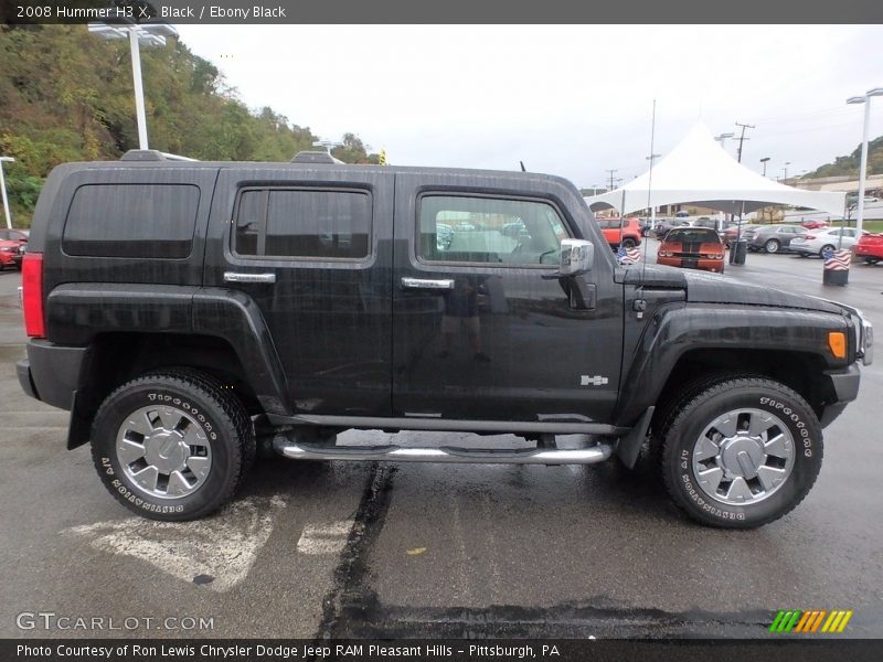 Black / Ebony Black 2008 Hummer H3 X