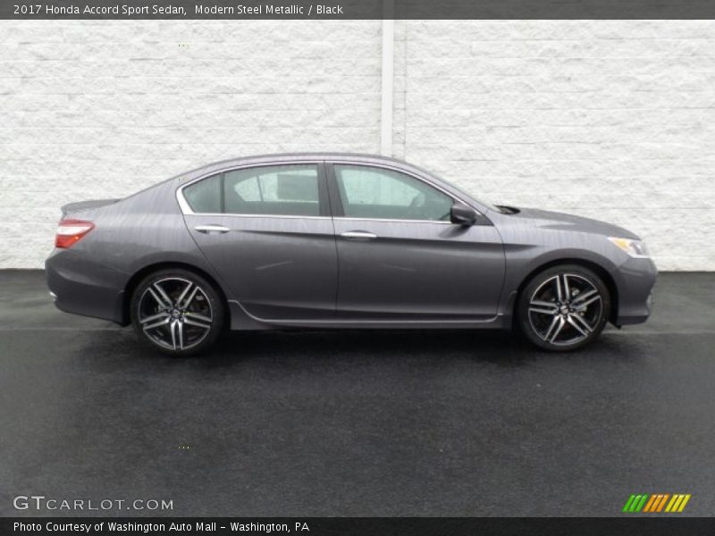Modern Steel Metallic / Black 2017 Honda Accord Sport Sedan