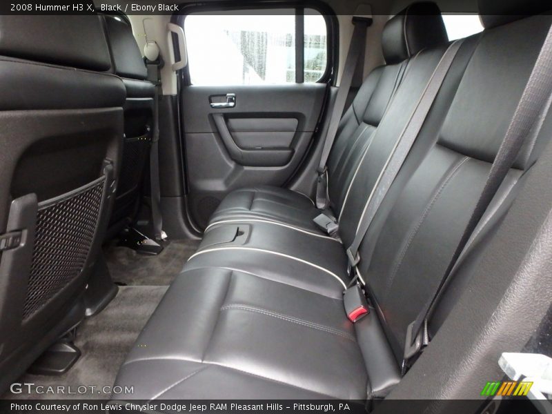 Black / Ebony Black 2008 Hummer H3 X