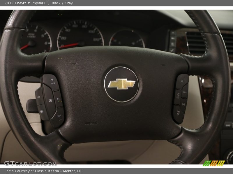 Black / Gray 2013 Chevrolet Impala LT