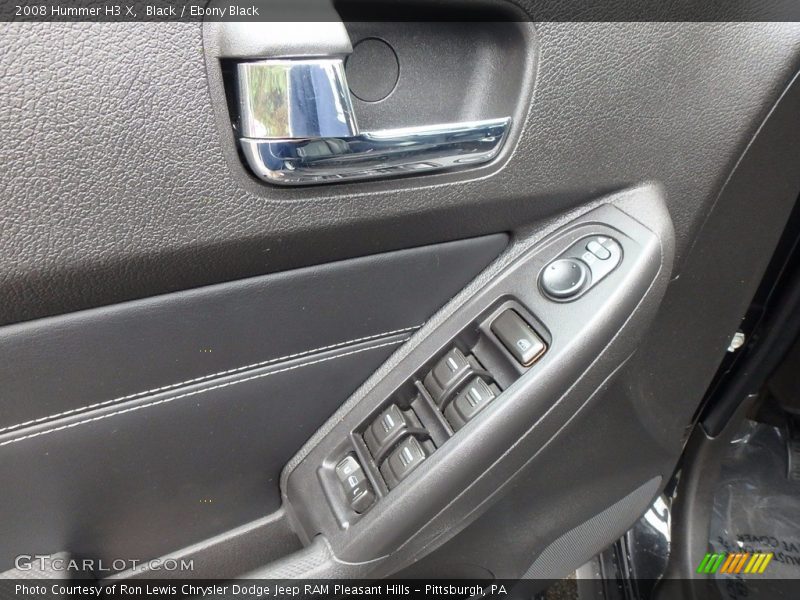 Black / Ebony Black 2008 Hummer H3 X