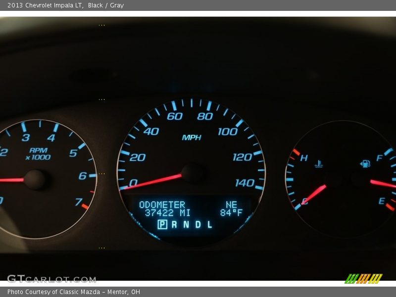 Black / Gray 2013 Chevrolet Impala LT