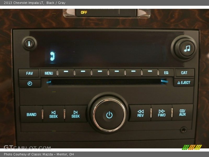 Black / Gray 2013 Chevrolet Impala LT