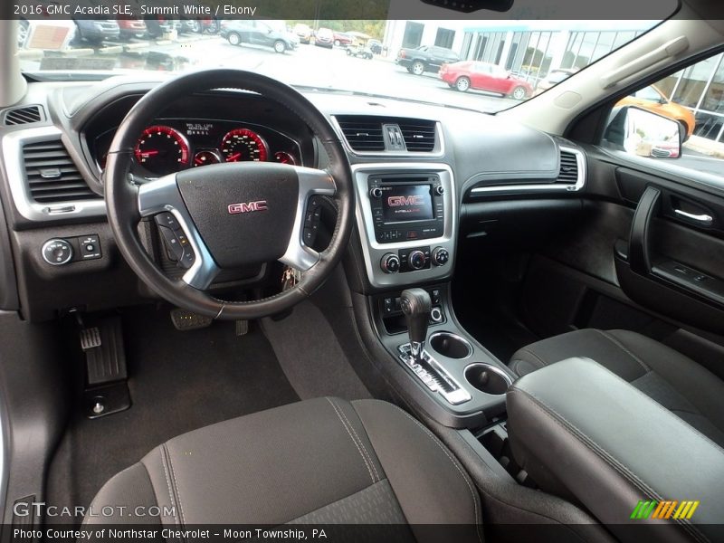 Summit White / Ebony 2016 GMC Acadia SLE