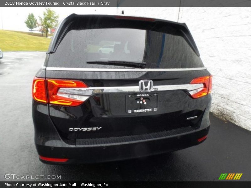 Crystal Black Pearl / Gray 2018 Honda Odyssey Touring