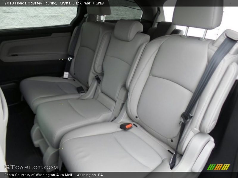 Crystal Black Pearl / Gray 2018 Honda Odyssey Touring