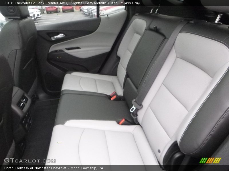 Nightfall Gray Metallic / Medium Ash Gray 2018 Chevrolet Equinox Premier AWD