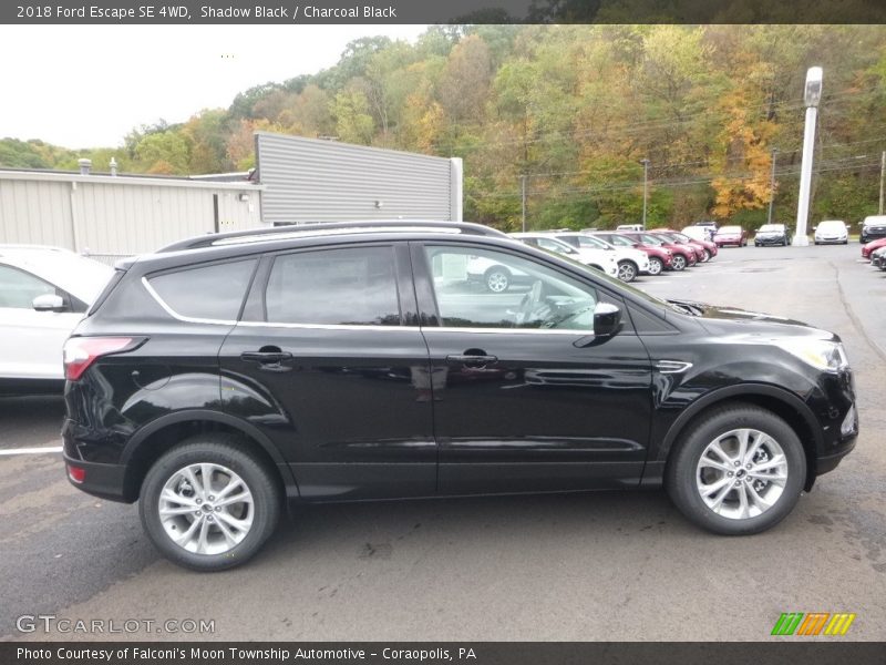 Shadow Black / Charcoal Black 2018 Ford Escape SE 4WD