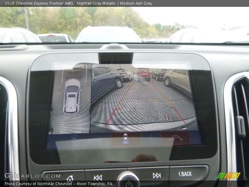 Nightfall Gray Metallic / Medium Ash Gray 2018 Chevrolet Equinox Premier AWD