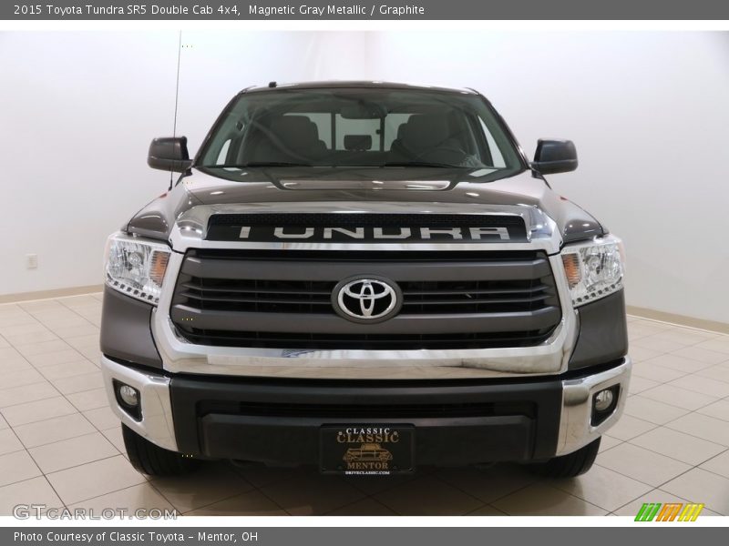 Magnetic Gray Metallic / Graphite 2015 Toyota Tundra SR5 Double Cab 4x4