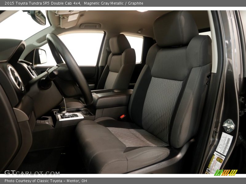 Magnetic Gray Metallic / Graphite 2015 Toyota Tundra SR5 Double Cab 4x4