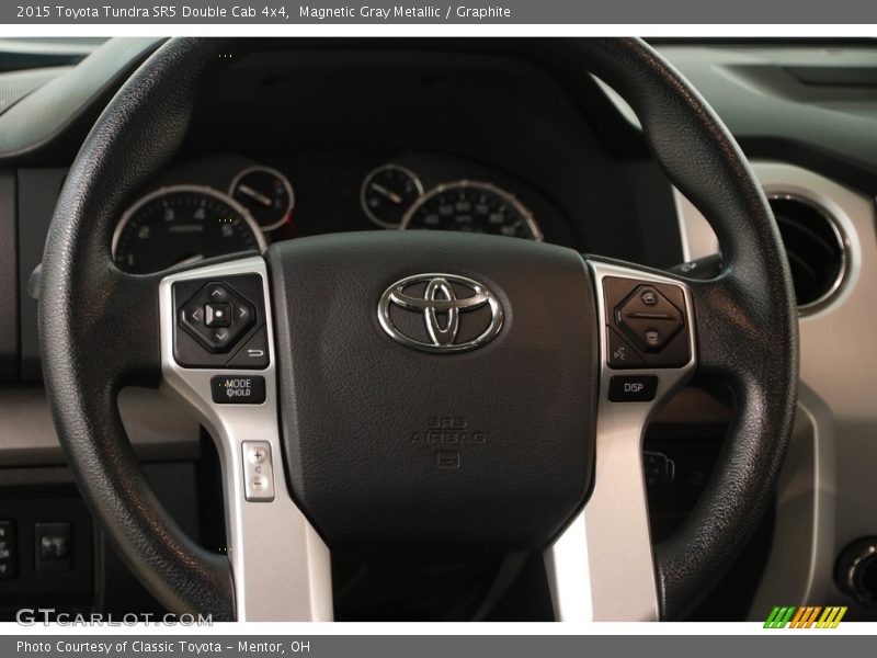 Magnetic Gray Metallic / Graphite 2015 Toyota Tundra SR5 Double Cab 4x4
