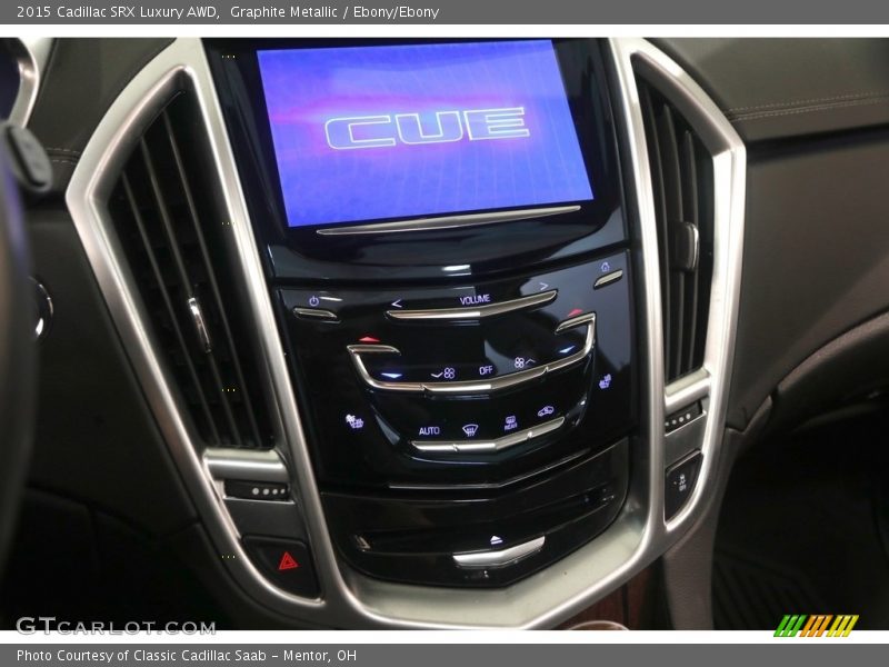 Graphite Metallic / Ebony/Ebony 2015 Cadillac SRX Luxury AWD