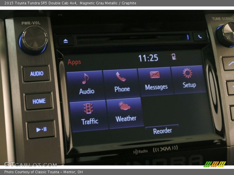 Magnetic Gray Metallic / Graphite 2015 Toyota Tundra SR5 Double Cab 4x4