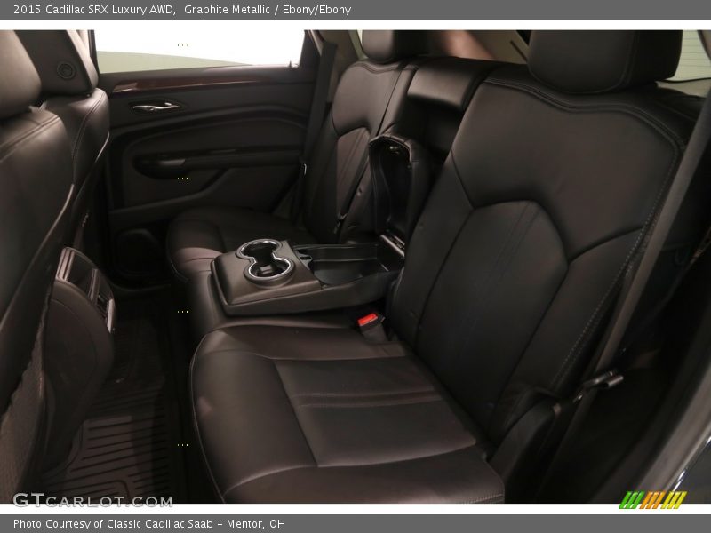 Graphite Metallic / Ebony/Ebony 2015 Cadillac SRX Luxury AWD
