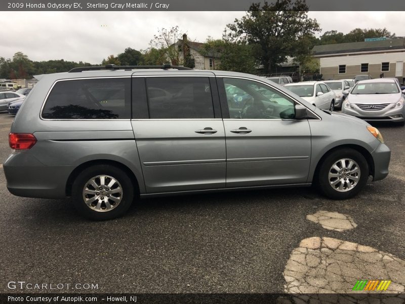 Sterling Gray Metallic / Gray 2009 Honda Odyssey EX