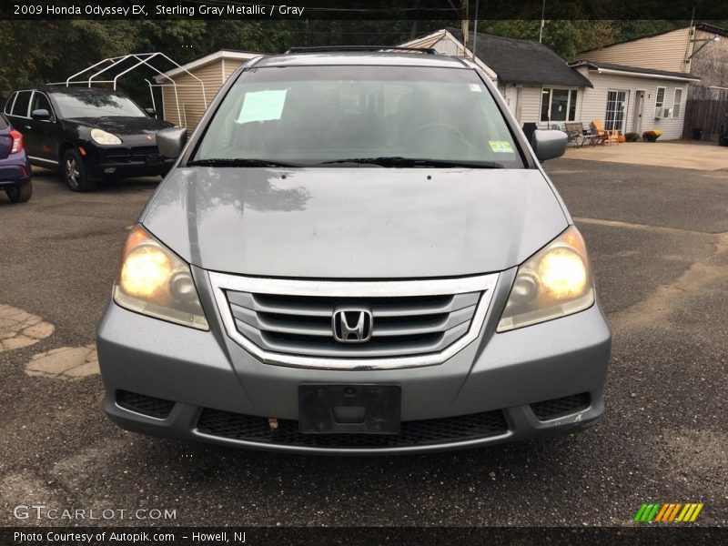 Sterling Gray Metallic / Gray 2009 Honda Odyssey EX