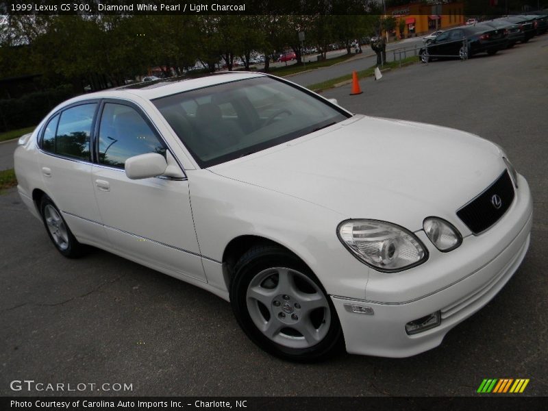 Diamond White Pearl / Light Charcoal 1999 Lexus GS 300