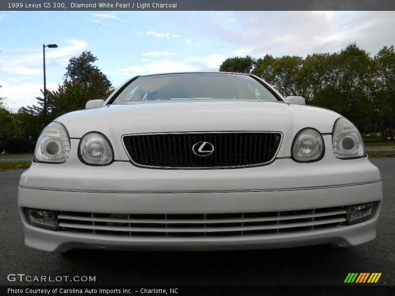 Diamond White Pearl / Light Charcoal 1999 Lexus GS 300