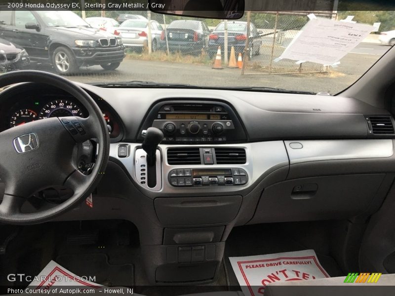 Sterling Gray Metallic / Gray 2009 Honda Odyssey EX