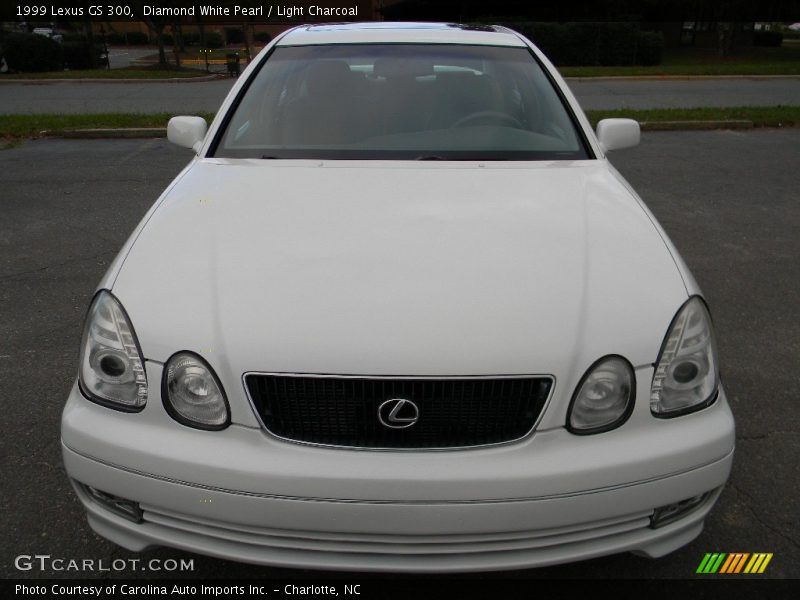 Diamond White Pearl / Light Charcoal 1999 Lexus GS 300