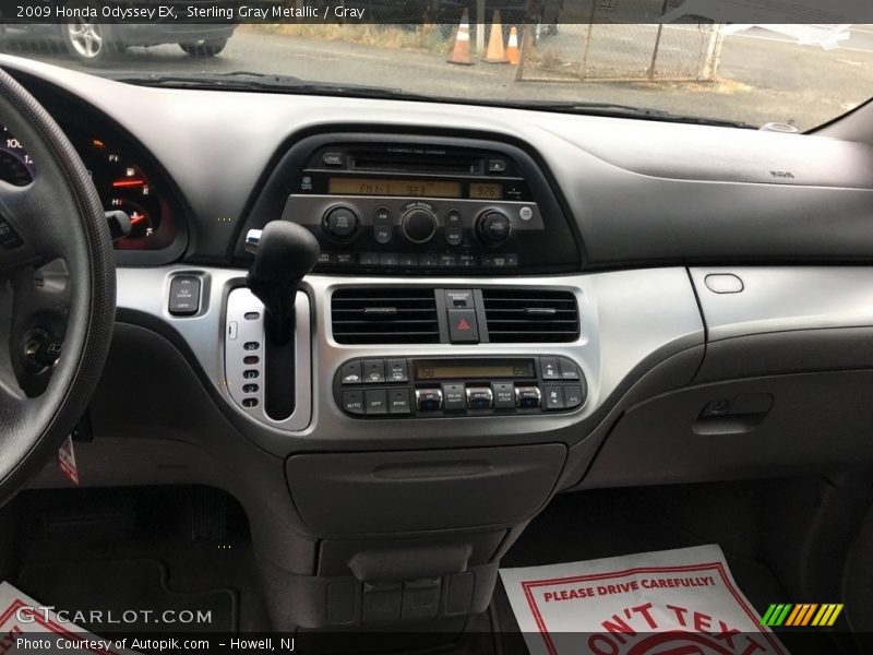 Sterling Gray Metallic / Gray 2009 Honda Odyssey EX