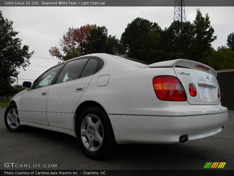 Diamond White Pearl / Light Charcoal 1999 Lexus GS 300