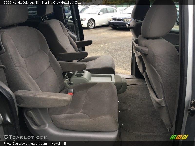 Sterling Gray Metallic / Gray 2009 Honda Odyssey EX