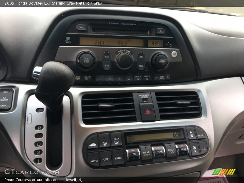 Sterling Gray Metallic / Gray 2009 Honda Odyssey EX