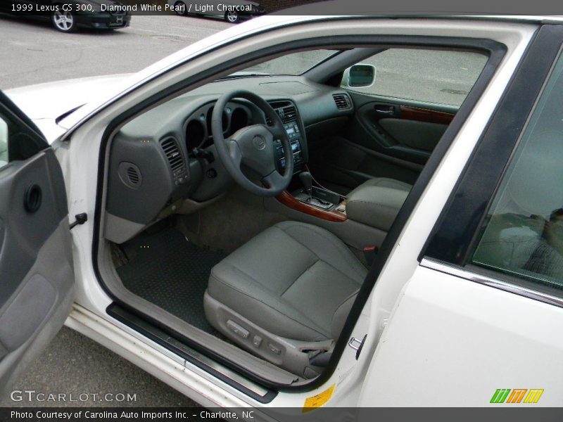 Diamond White Pearl / Light Charcoal 1999 Lexus GS 300