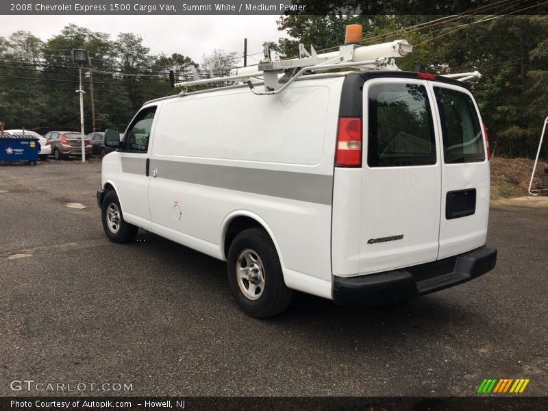 Summit White / Medium Pewter 2008 Chevrolet Express 1500 Cargo Van