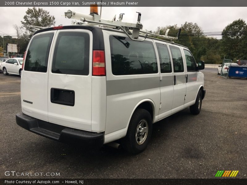 Summit White / Medium Pewter 2008 Chevrolet Express 1500 Cargo Van