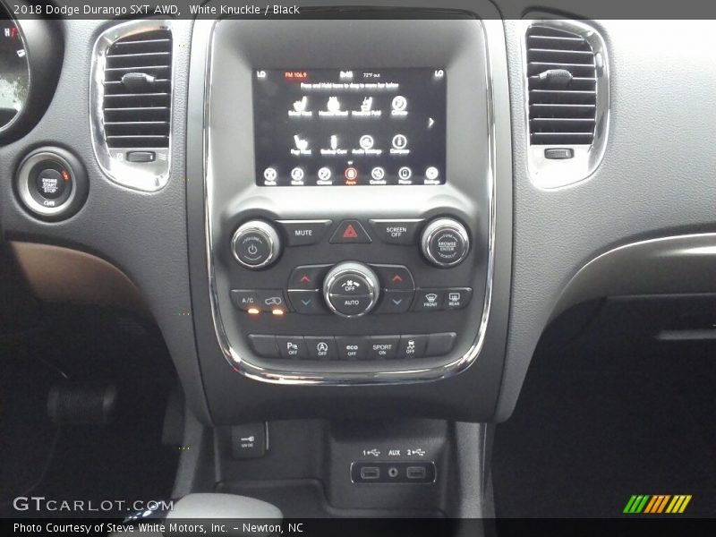 White Knuckle / Black 2018 Dodge Durango SXT AWD
