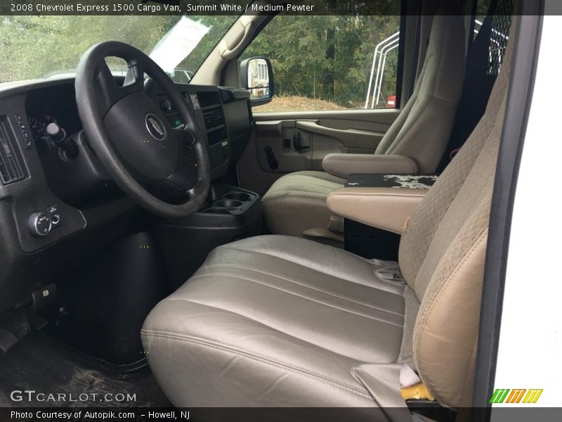 Summit White / Medium Pewter 2008 Chevrolet Express 1500 Cargo Van