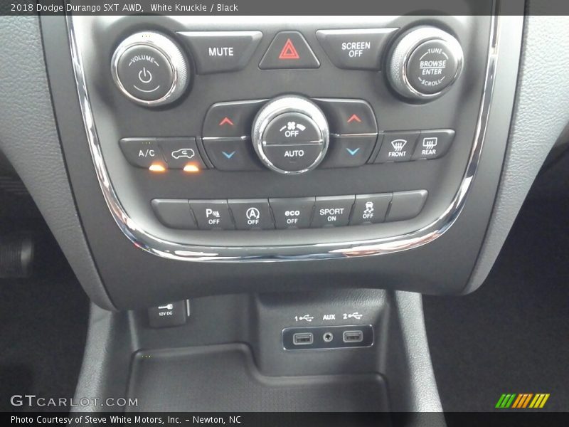 White Knuckle / Black 2018 Dodge Durango SXT AWD