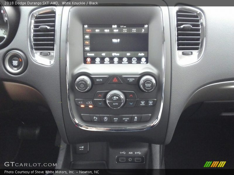 White Knuckle / Black 2018 Dodge Durango SXT AWD