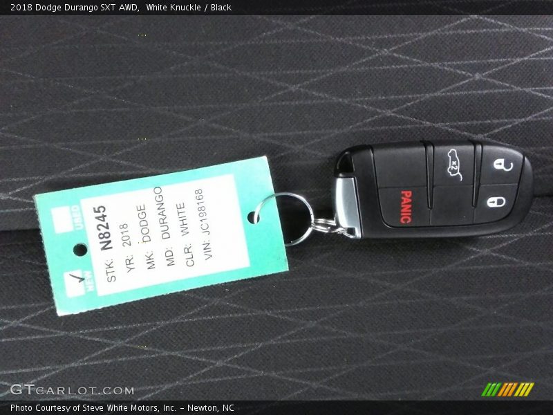 White Knuckle / Black 2018 Dodge Durango SXT AWD