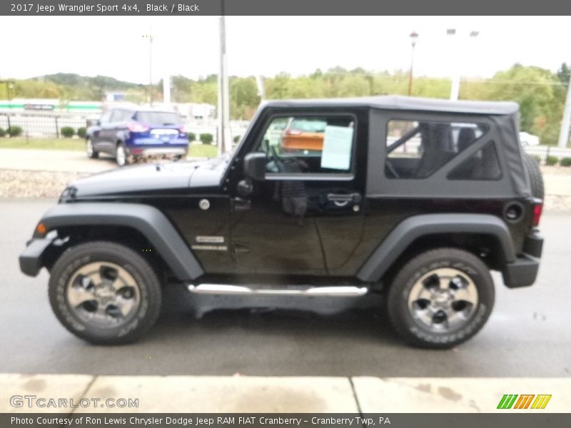 Black / Black 2017 Jeep Wrangler Sport 4x4