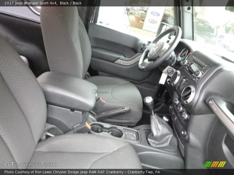 Black / Black 2017 Jeep Wrangler Sport 4x4