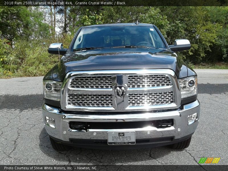 Granite Crystal Metallic / Black 2018 Ram 2500 Laramie Mega Cab 4x4